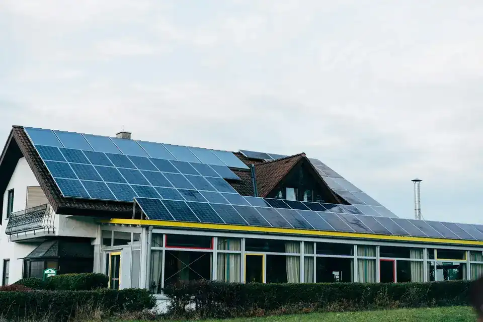 Einfamilienhaus mit Solaranlage